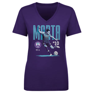 Marta Orlando Pride Bitmap Women's V-Neck Tee