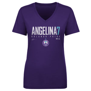 Angelina Orlando Pride Elite Women's V-Neck Tee